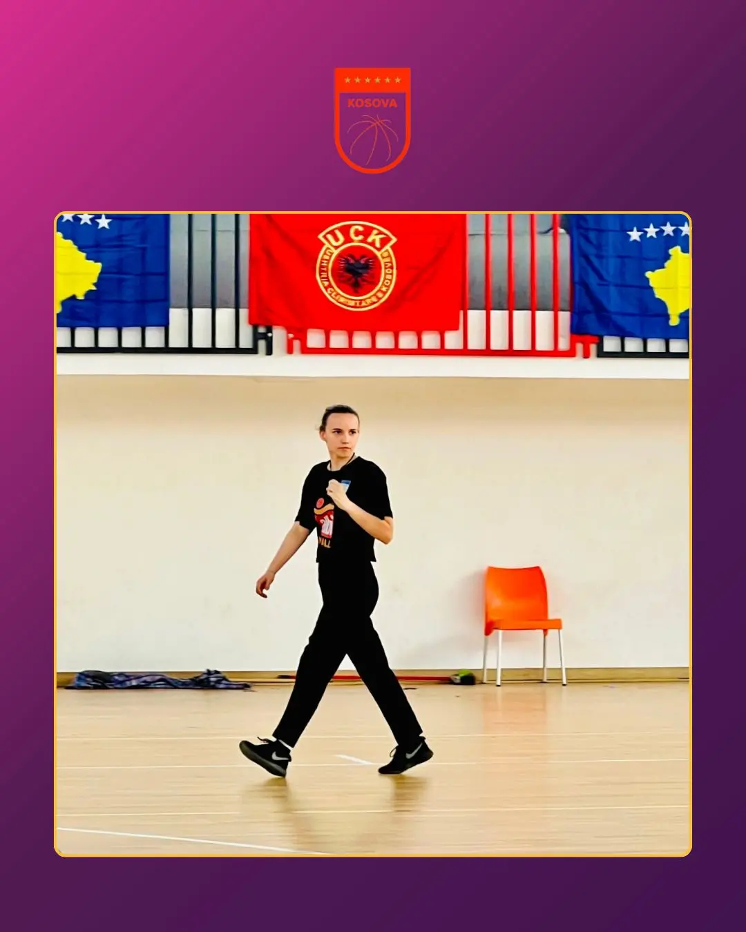 Gjyqtarja e basketbollit, Erisa Ibrahimi vlerësohet me titullin Ambasadore për Paqe dhe të Drejtat e Njeriut